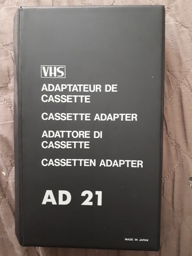 Vhs adaptateur cassette ad - de,