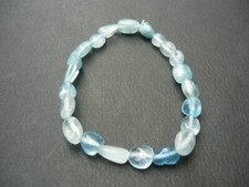 Bracelet perles pépites Aigue