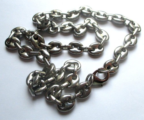 Chaine collier maillons pleins