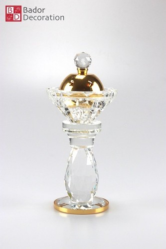 Chandelier bougeoir cristal - chandelier,