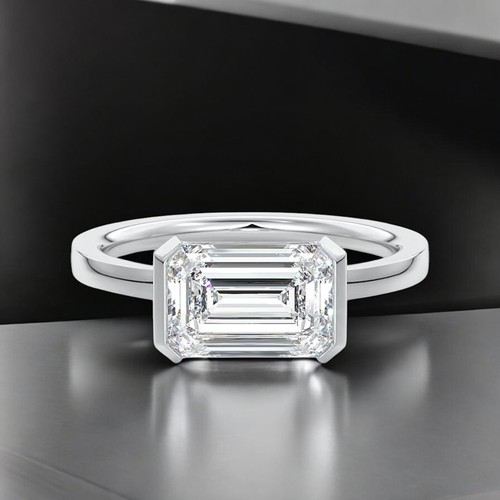 Bague mariage sertie - bague, de