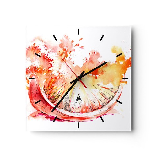 Horloge murale verre - murale,