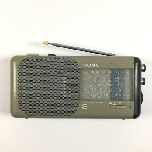 Sony icf 850l radio - icf-850l, portable