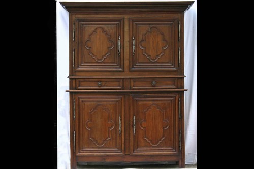 Armoire quatre portes - armoire, louis