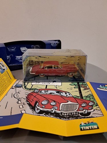 Voiture tintin jaguar mkx - jaguar,