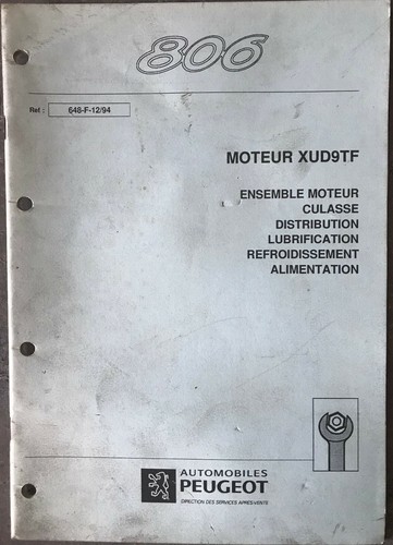 Manuel atelier 648 - manuel, d’atelier