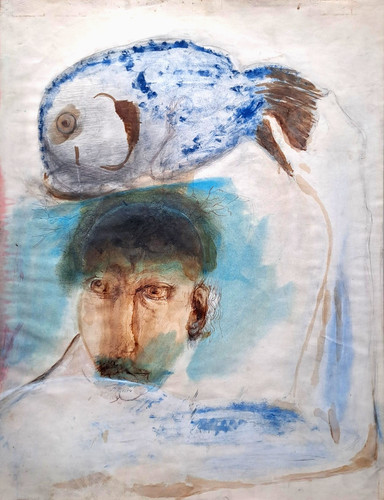 Grand dessin aquarelle - grand,