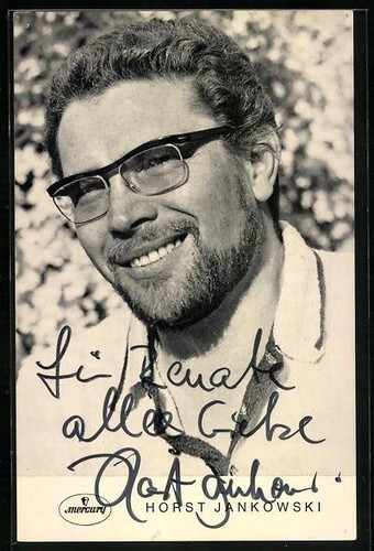 Carte postale chanteur horst - postale,