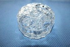 Bonbonnière Boite à bonbons drageoir ancien en cristal ou verre