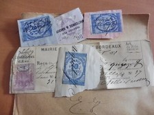 ANCIEN TIMBRES  DANS UNE
