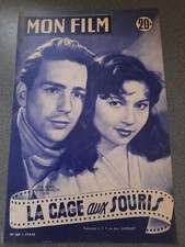 Revue cinéma "Mon film" N° 469 - 1955 - La cage aux souris 