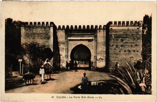 CPA AK MAROC OUJDA La Porte