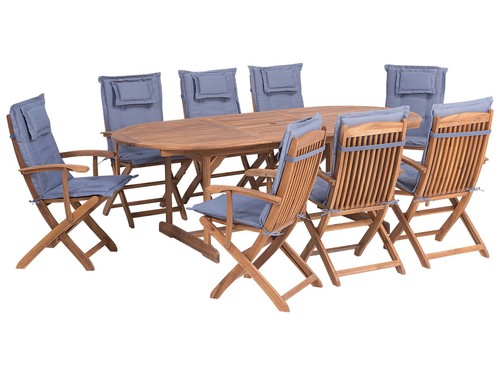 Beliani ensemble de - de, jardin
