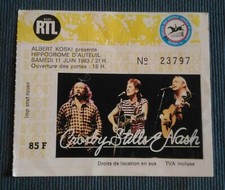 ticket billet stub used place