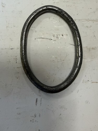 Hand forged iron ring - iron,