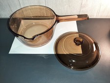 Casserole En Verre  1,5L + Couvercle Corning Vision TBE - Fabriqué en France