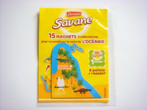 Magnet savane brossard carte - savane,