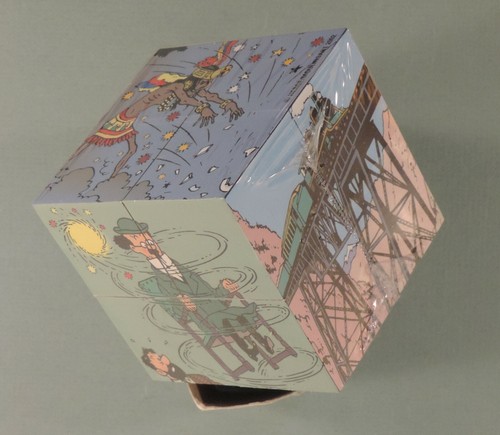 Tintin herge cube articule - cube,