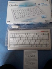 clavier sans fil 2,4 GHz azerty USB PC ordinateur téléphone console
