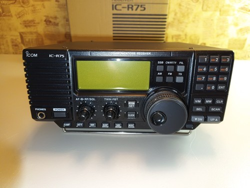 Icom r75 radio - icom, ic-r75
