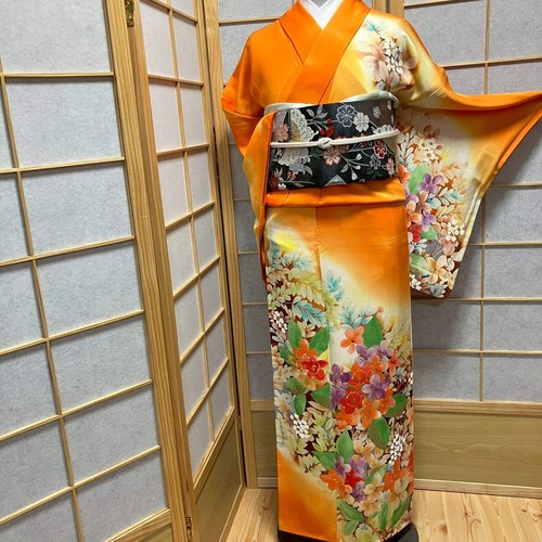 8451 kimono japonais vintage - japonais,
