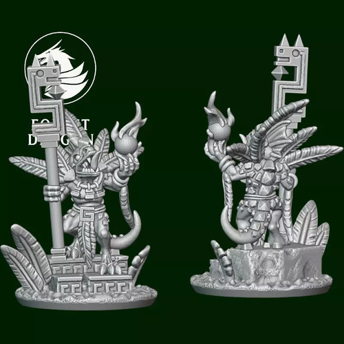 Hommes lézards prêtre - hommes,