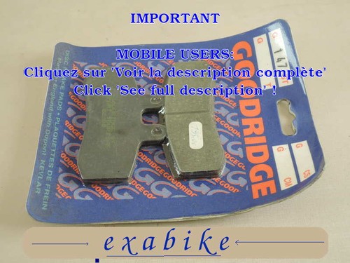 Plaquettes frein avant pour - plaquettes,
