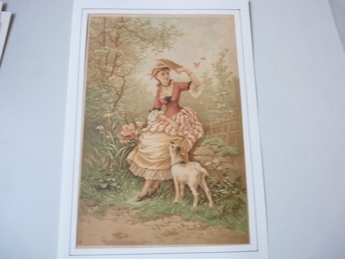 Chromolithographie tableau