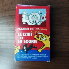 Mini console Casio Cat Hand CG-32 Lansay 1983 Le chat et la souris