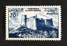 TUNISIE 1956 TABARKA LE PORT