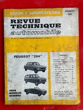 RTA revue technique  PEUGEOT