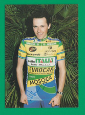 CYCLISME carte cycliste HERBERT NEDERBERGER équipe Selle ITALIA EUROCAR  Signée