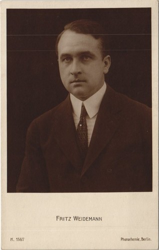 Cpa film star fritz - star,
