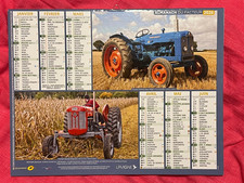 Calendrier Almanachs La Poste 2026 Tracteur Massey Fergusson Case Fordson