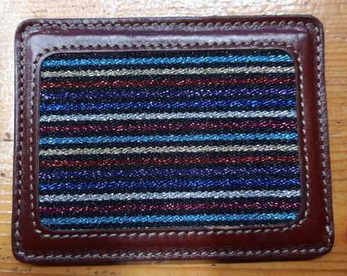 Porte carte cuir - cuir, avec