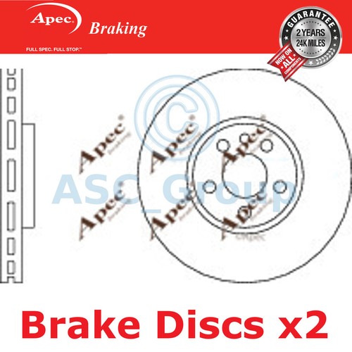Apec braking 285mm ventilé - 285mm,