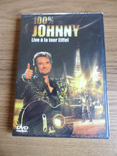 Dvd Johnny Hallyday 100% Johnny, Live à la tour Eiffel (Neuf)