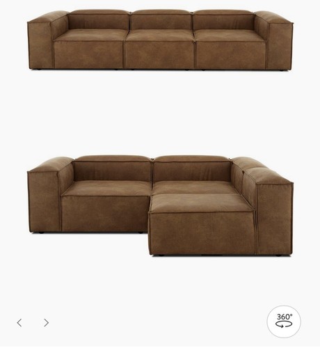 Canapé convertible cuir - convertible,
