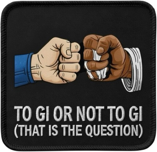 Patch bjj ou pas à - à, gi