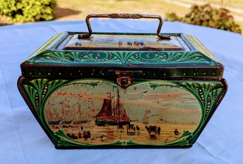 Ancienne boîte tôle - ancienne,