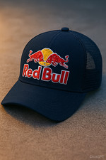 Casquette Red Bull Toile Bleu Marine