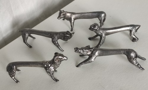 Anciens porte couteaux - couteaux, metal