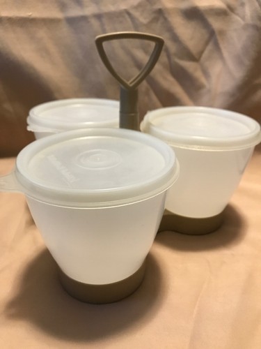 Vintage tupperware beige and - tupperware,