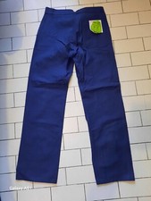 Pantalon Bleu de Travail Ancien Vintage Neuf de Stock Marque MACOBER  coton T44