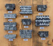 ★ Tampon Alphabet Imprimerie