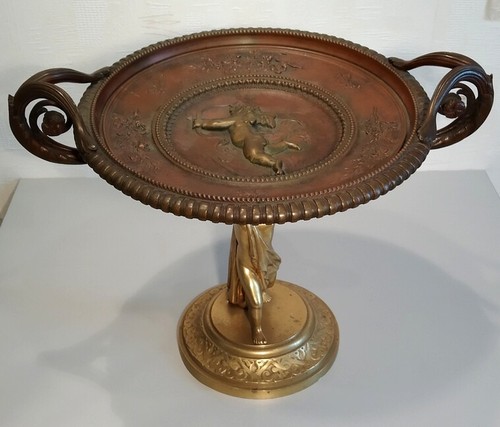 Coupe bronze cupidon - en,