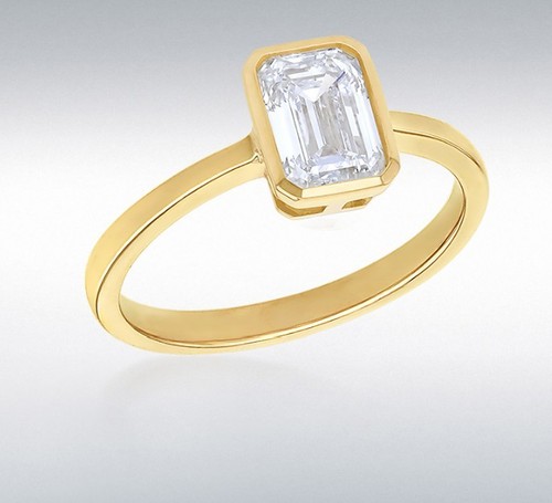 Bague jaune 9ct - en,