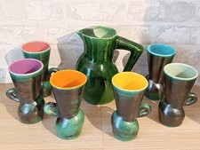 Gilbert et Denise Orlat - Ebreuil - Service à Orangeade Année 70