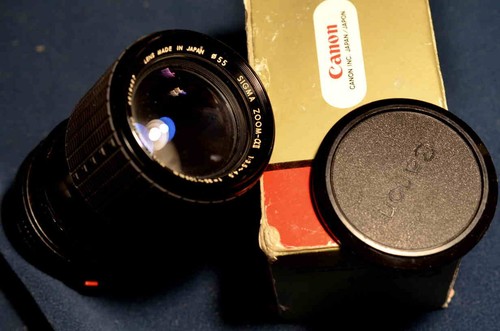 Objectif sigma monture canon - monture,