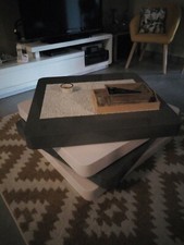 Table Basse En Bois Laqué